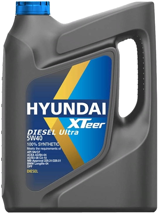 Моторное масло Hyundai XTeer Diesel Ultra 5W-40, 5л